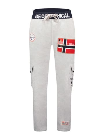 Geographical Norway Spodnie dresowe "Mycargo" w kolorze jasnoszarym