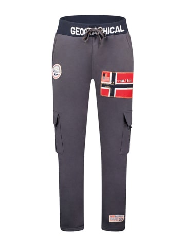 Geographical Norway Spodnie dresowe "Mycargo" w kolorze antracytowym