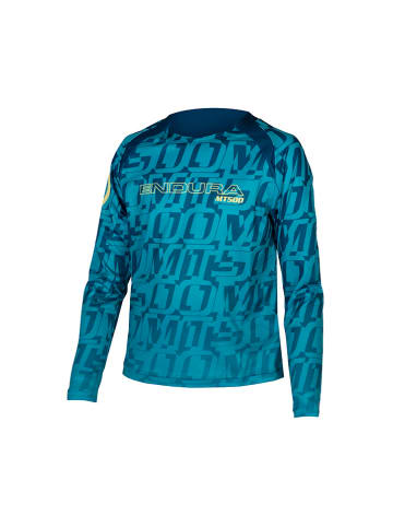 ENDURA Koszulka kolarska "MT500" w kolorze niebieskim