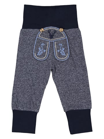 Isartrachten Hardloopbroek donkerblauw