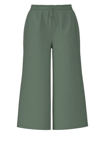 Pieces Spodnie w kolorze zielonym