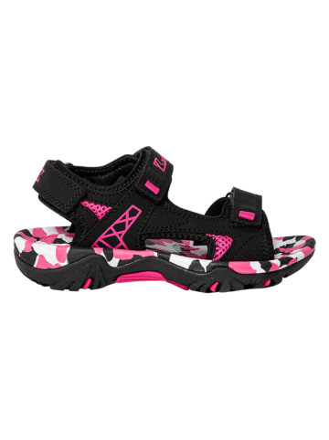 Kastinger Sandalen "Ilmari" in Schwarz/ Rosa