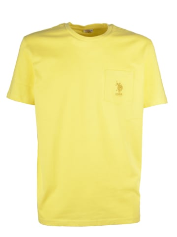 U.S. Polo Assn. Koszulka w kolorze żółtym