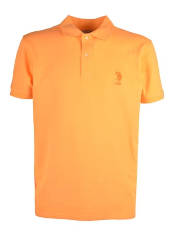 U.S. Polo Assn. Koszulka polo w kolorze żółtym