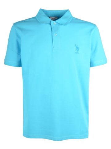 U.S. Polo Assn. Koszulka polo w kolorze błękitnym