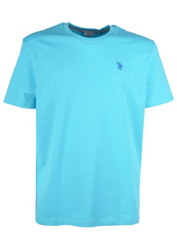 U.S. Polo Assn. Koszulka w kolorze błękitnym