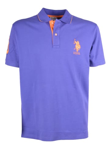 U.S. Polo Assn. Koszulka polo w kolorze fioletowym