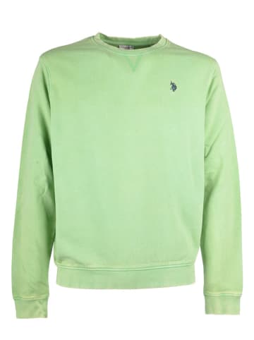 U.S. Polo Assn. Bluza w kolorze zielonym