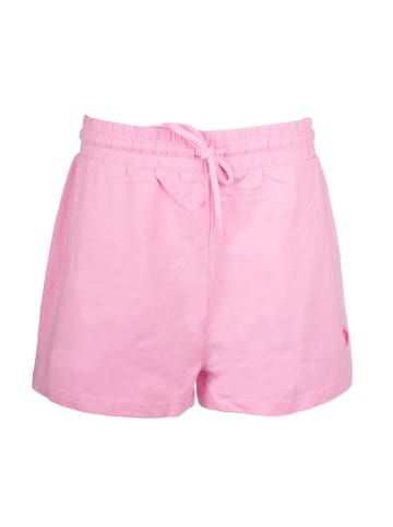 U.S. Polo Assn. Sweatshort lichtroze