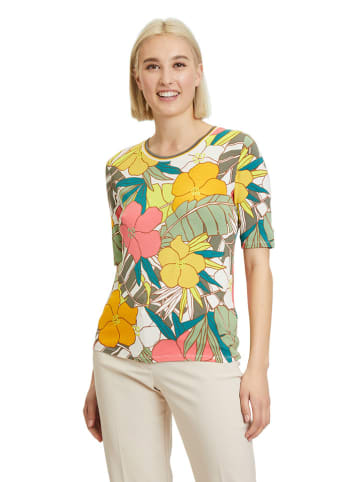 Betty Barclay Koszulka w kolorze khaki ze wzorem