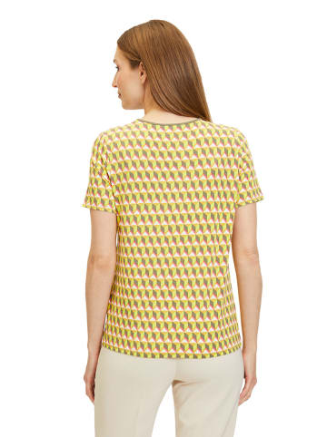 Betty Barclay Shirt geel/olijfgroen