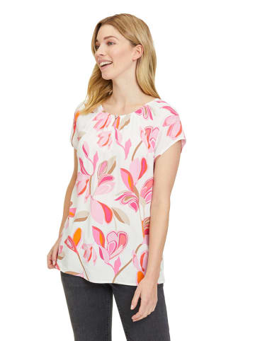 Betty Barclay Bluse in Weiß/ Pink