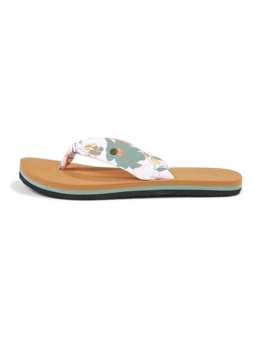 O´NEILL Teenslippers wit/groen/oranje