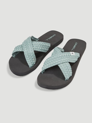 O'Neill Slippers lichtblauw/zwart