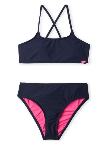 O´NEILL Bikini "Essentials" w kolorze granatowo-różowym