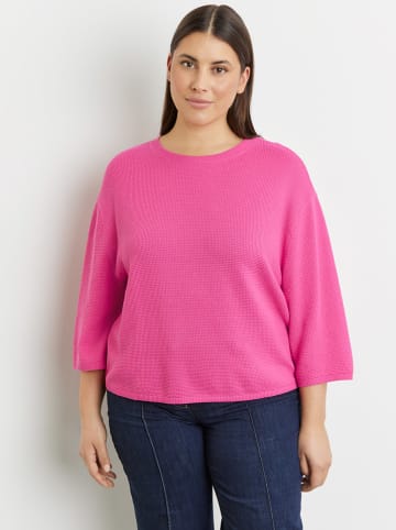 SAMOON Sweter w kolorze różowym