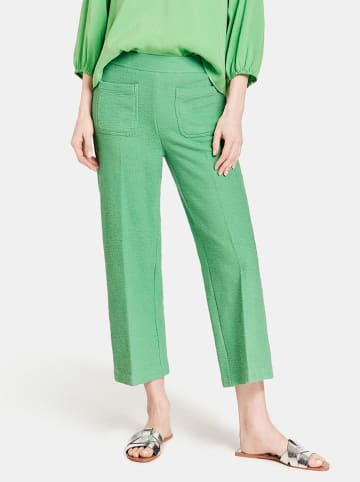 Gerry Weber Spodnie w kolorze zielonym