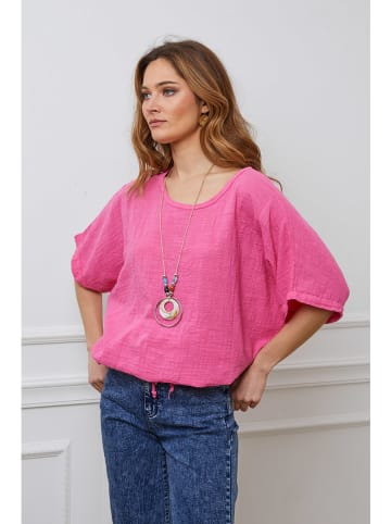 Joséfine Koszulka "Liberate" w kolorze różowym