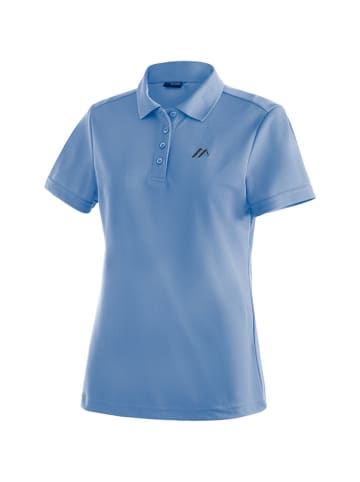 Maier Sports Functionele poloshirt "Ulrike" blauw