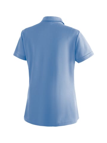 Maier Sports Funktionspoloshirt "Ulrike"  in Blau