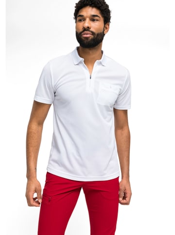 Maier Sports Functionele poloshirt "Arwin" wit