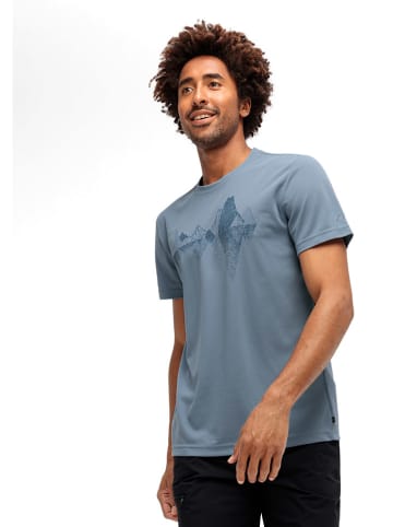 Maier Sports Funktionsshirt "Tilia Pique" in Blau