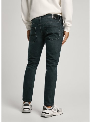 Pepe Jeans Dżinsy - Tapered fit - w kolorze antracytowym