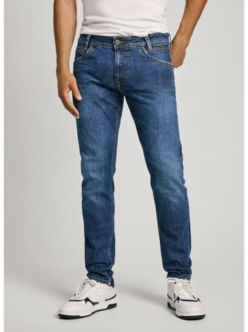 Pepe Jeans Dżinsy - Tapered fit - w kolorze niebieskim