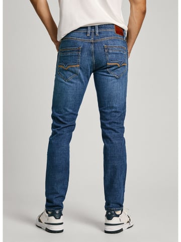Pepe Jeans Dżinsy - Tapered fit - w kolorze niebieskim