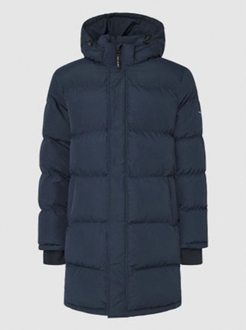 Pepe Jeans Doorgestikte mantel "Torin" donkerblauw