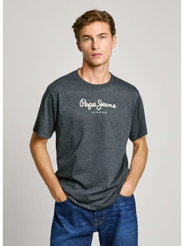 Pepe Jeans Koszulka "Eggo" w kolorze antracytowym