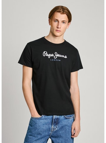 Pepe Jeans Shirt "Eggo" in Schwarz