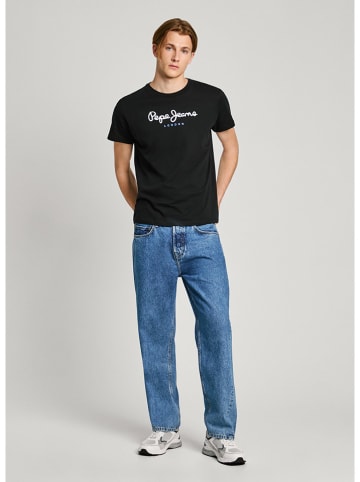Pepe Jeans Shirt "Eggo" in Schwarz