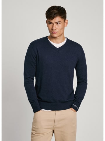 Pepe Jeans Sweter "New Andre" w kolorze granatowym