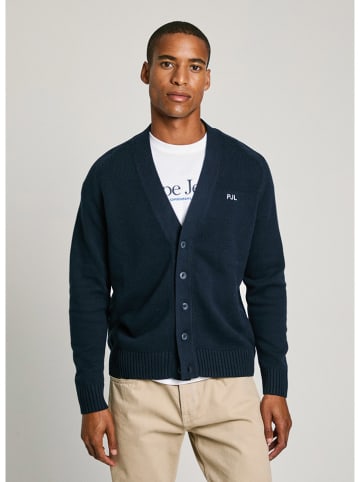 Pepe Jeans Kardigan "Chelsea" w kolorze granatowym
