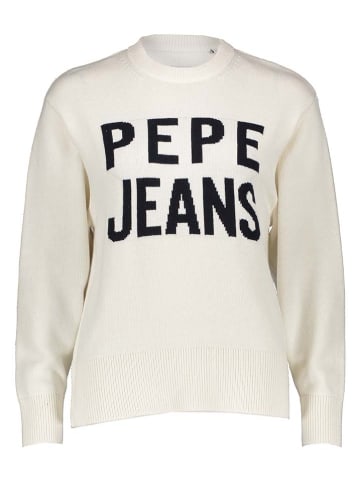 Pepe Jeans Pullover in Creme