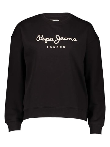 Pepe Jeans Sweatshirt in Schwarz