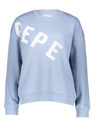Pepe Jeans Sweatshirt in Hellblau