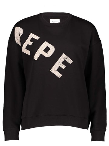 Pepe Jeans Sweatshirt in Schwarz