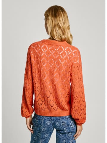 Pepe Jeans Kardigan w kolorze pomarańczowym