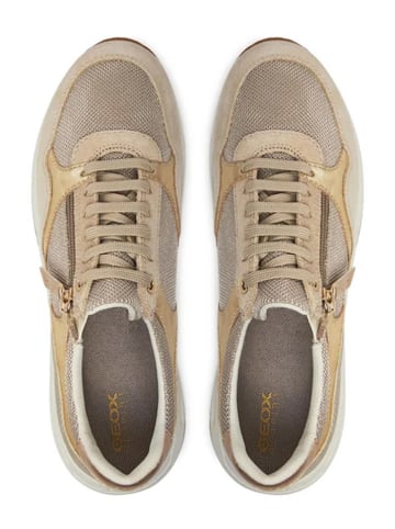 Geox Sneakers "Bulmya" goudkleurig/ beige