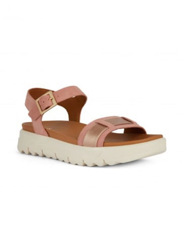 Geox Sandalen "Xand" in Rosa/ Gold