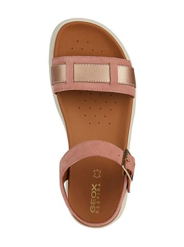 Geox Sandalen "Xand" in Rosa/ Gold
