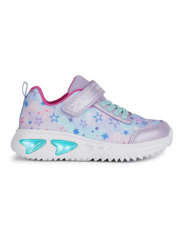 Geox Sneakers "Lights - Assister" lila/meerkleurig