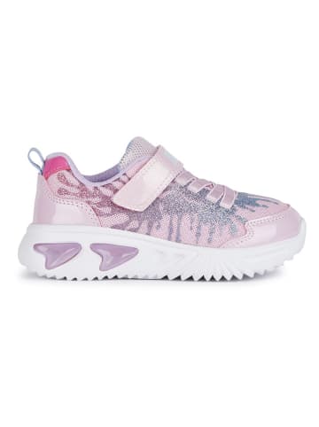 Geox Sneakers "Lights - Assister" in Rosa