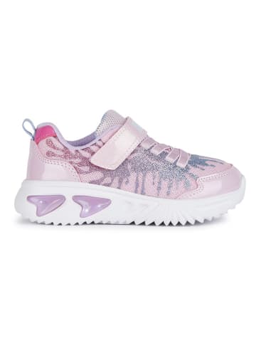 Geox Sneakers "Lights - Assister" lichtroze