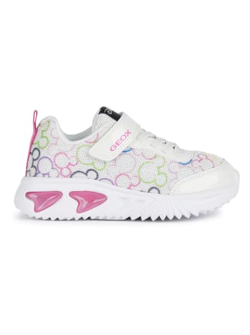 Geox Sneakers "Lights - Assister" wit/meerkleurig