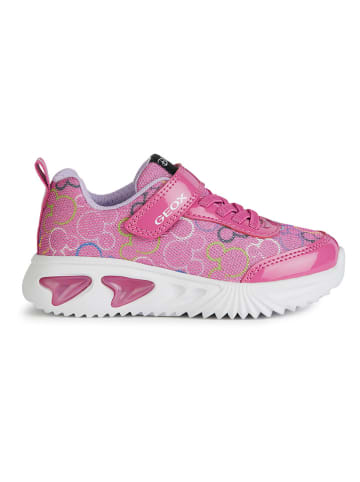 Geox Sneakers "Lights - Assister" in Pink