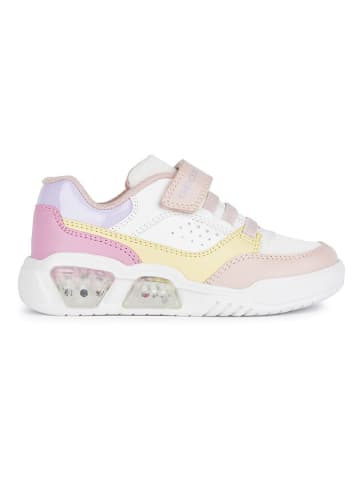 Geox Sneakers "Lights - Illuminus" in Rosa/ Bunt