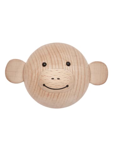 OYOY mini Haczyk "Monkey" w kolorze jasnobrązowym na ubrania